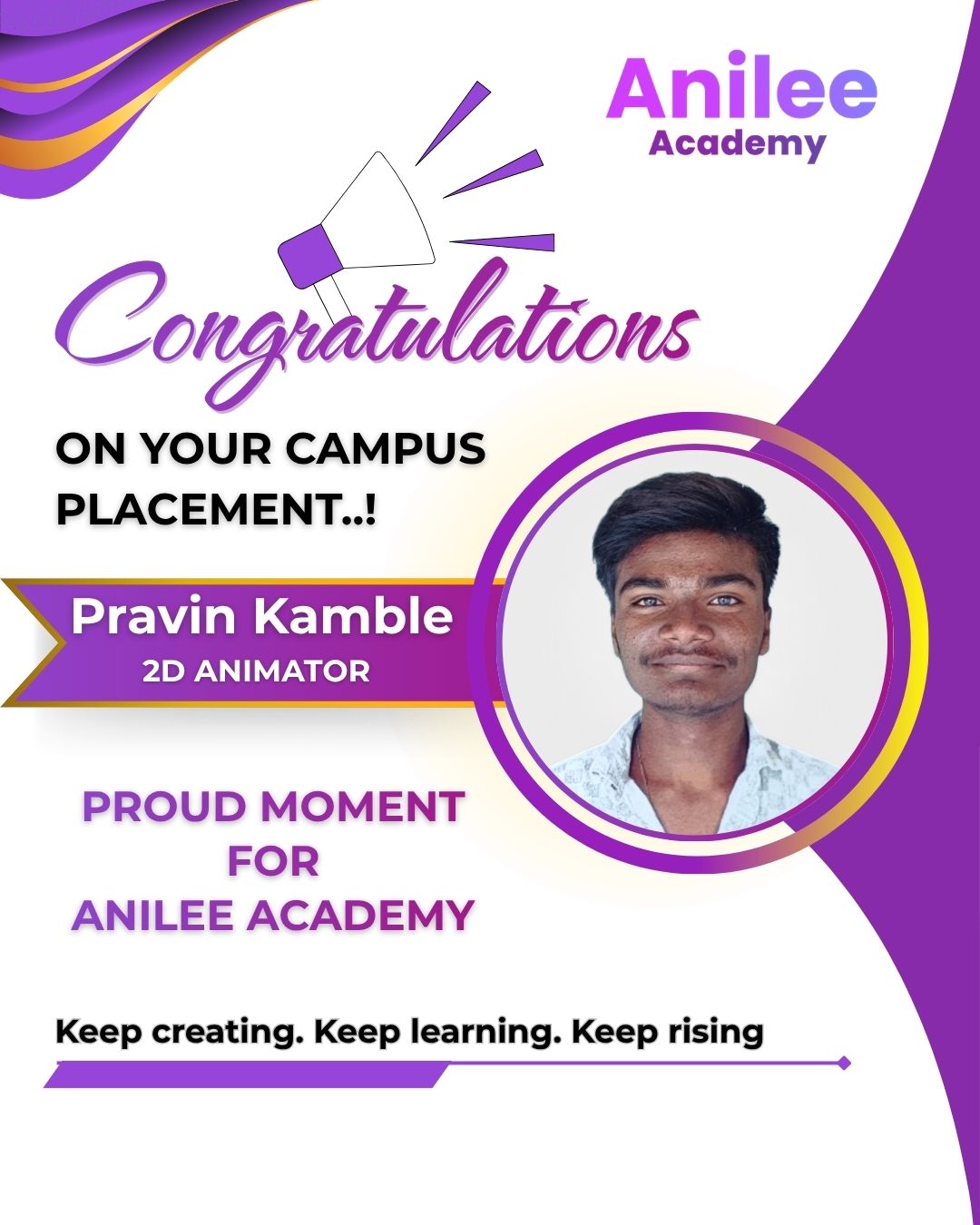 Pravin Kamble — 2D Animator